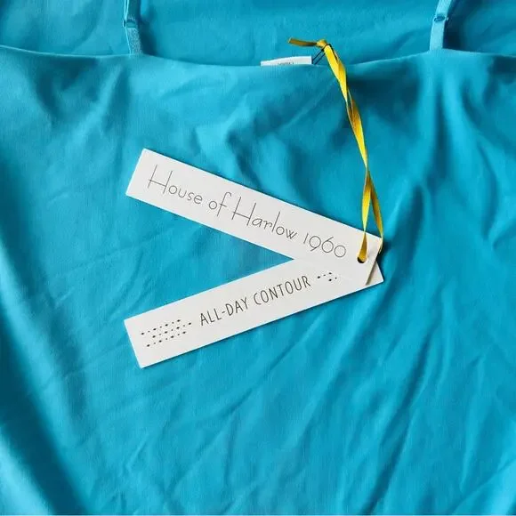 House of Harlow 1960 All Day Contour Bodysuit - L - Blue - Picture 7 of 12